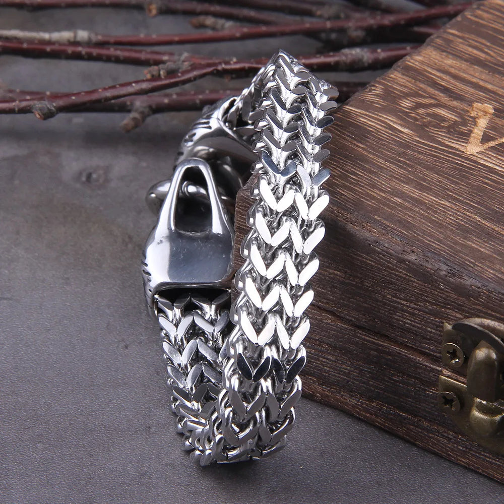 Wolf Statement Bracelet.