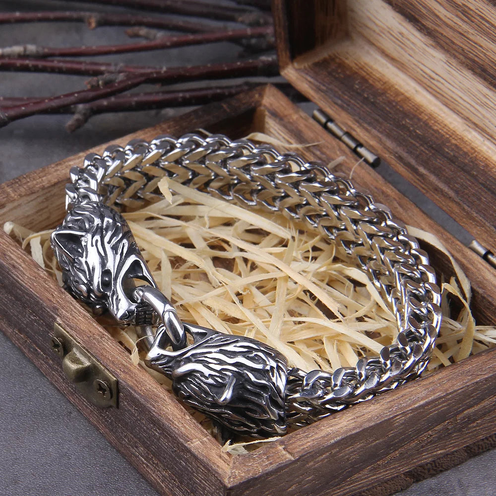 Wolf Statement Bracelet.