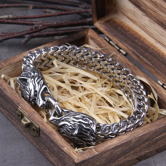 Wolf Statement Bracelet.