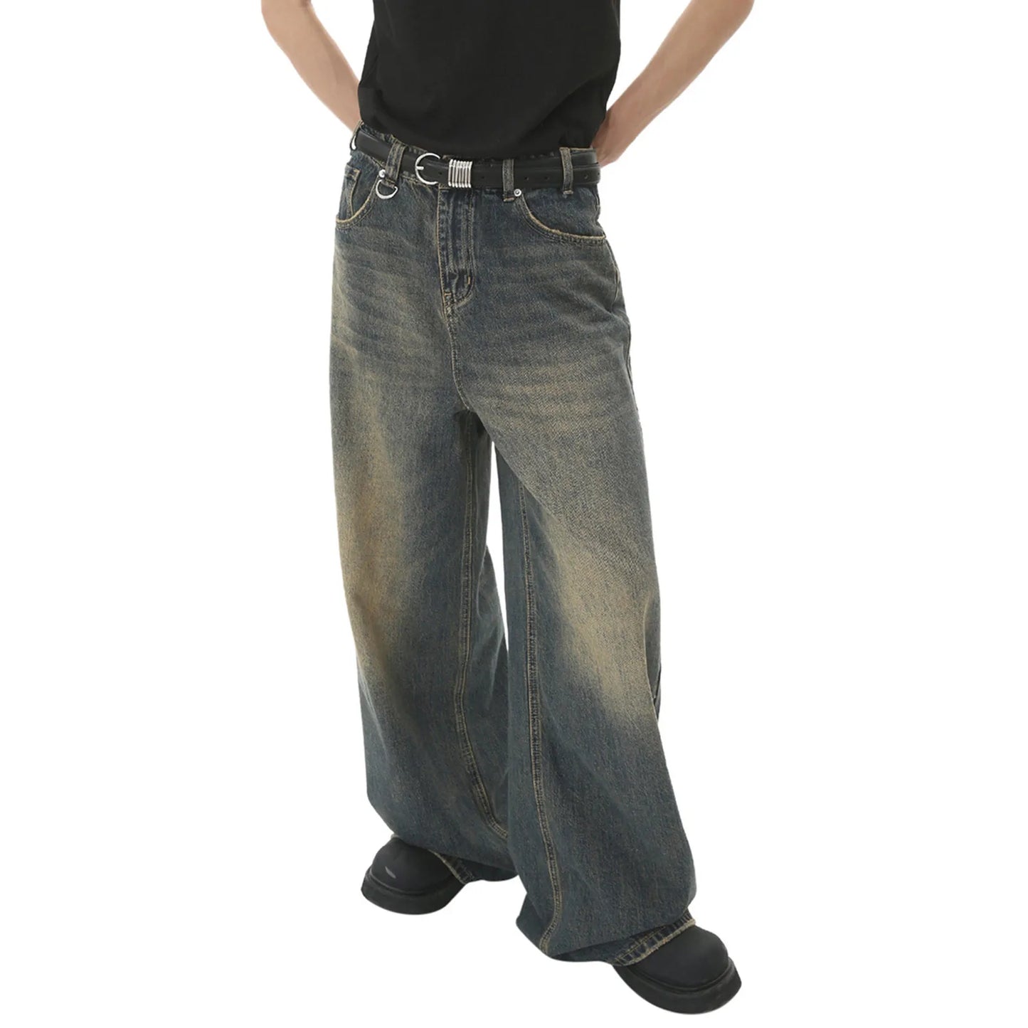 Vintage Baggy Denim Jeans.