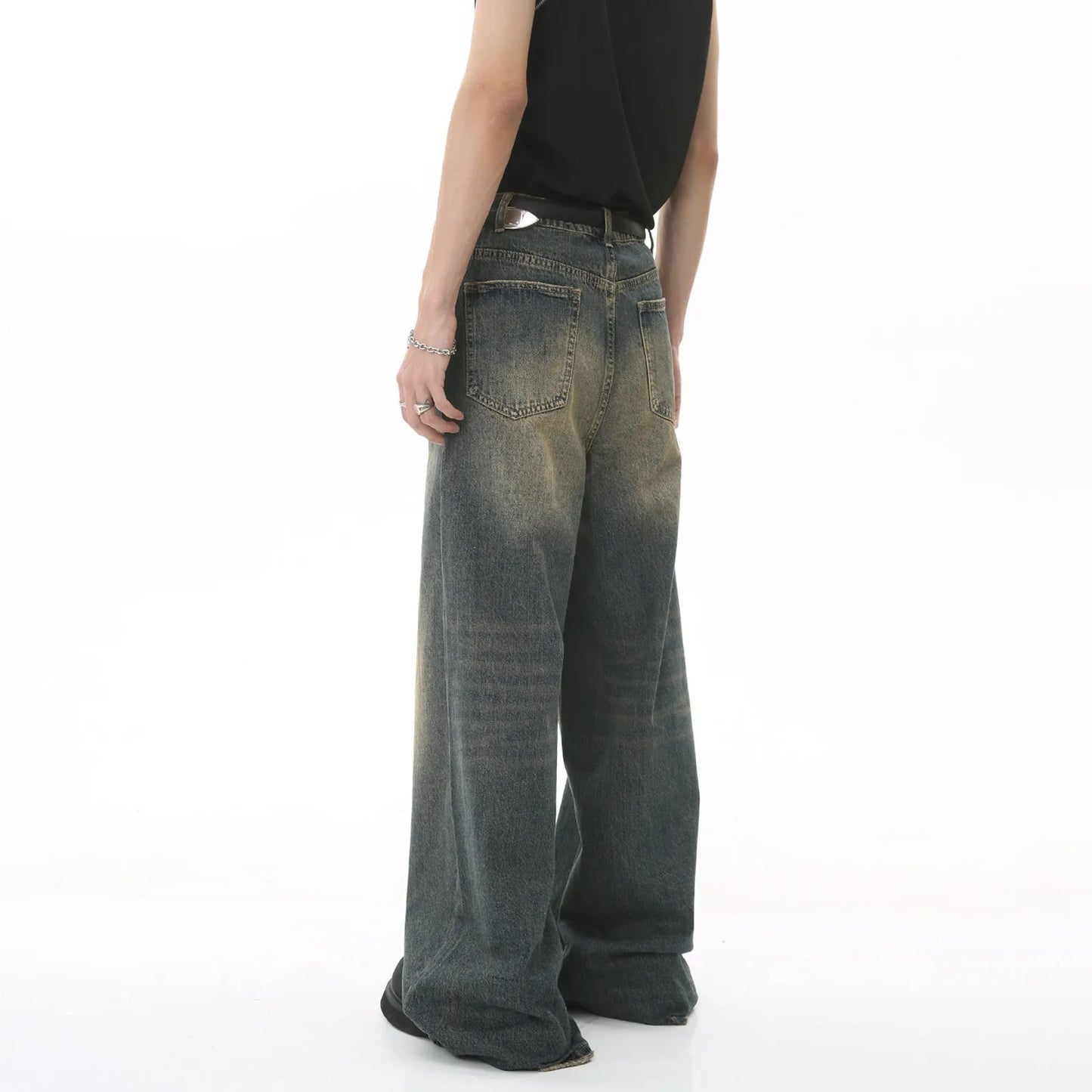 Vintage Baggy Denim Jeans.