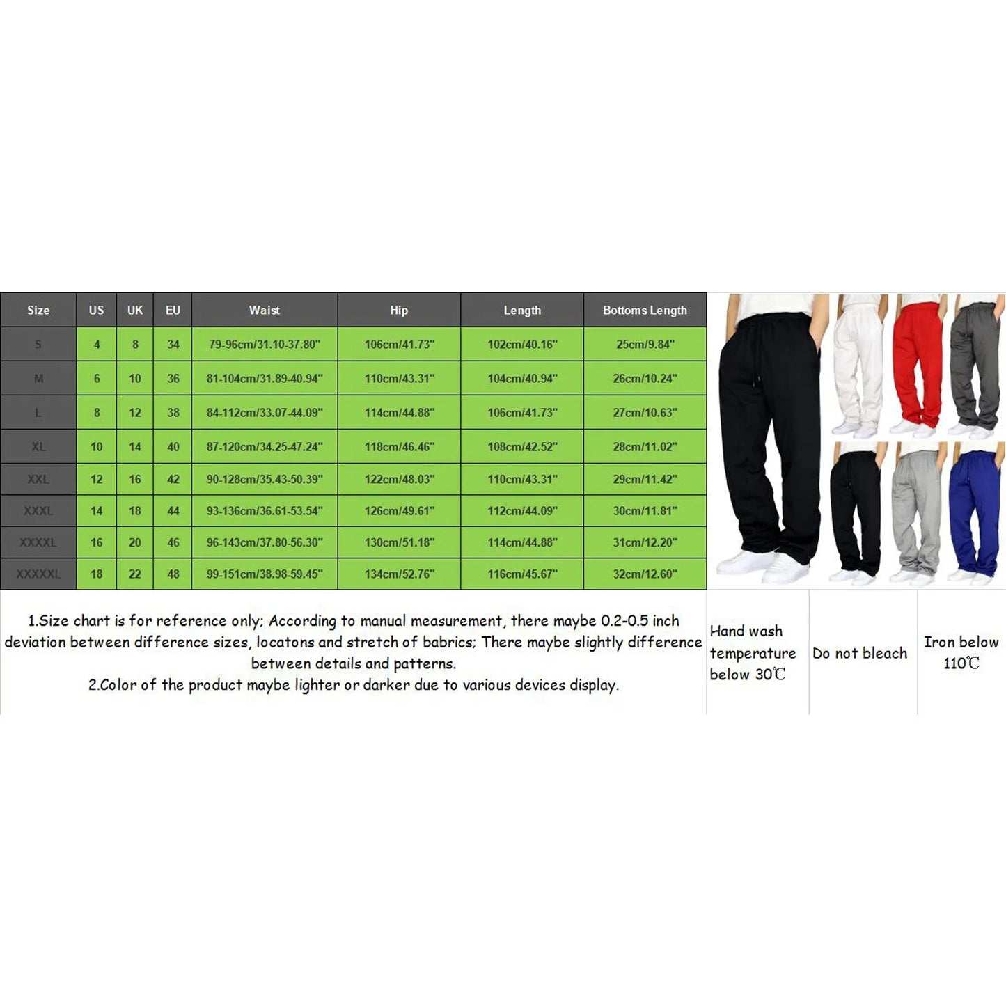 Men's Baggy Sweatpants.