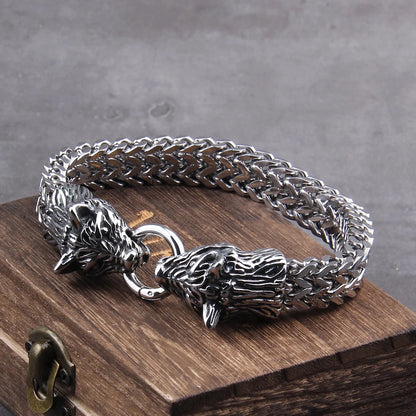 Wolf Statement Bracelet.