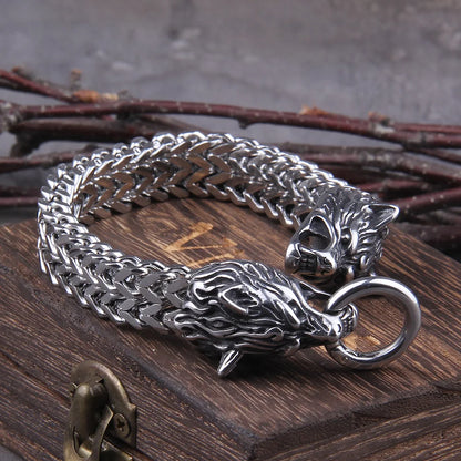 Wolf Statement Bracelet.