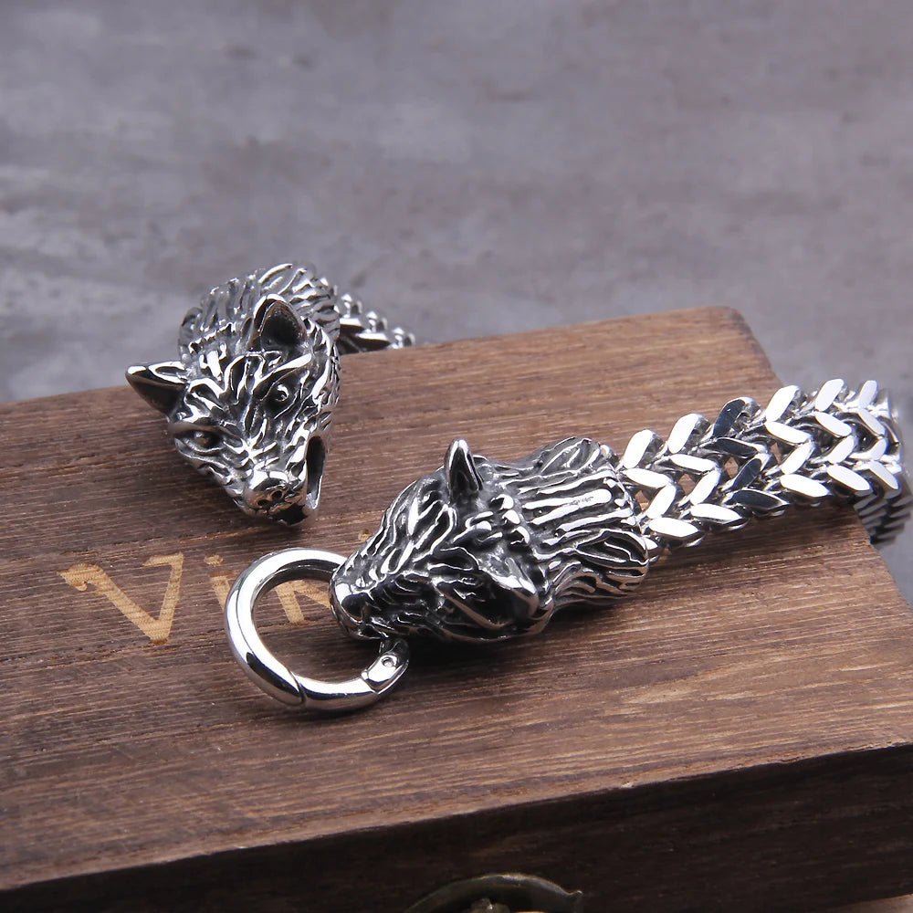 Wolf Statement Bracelet.