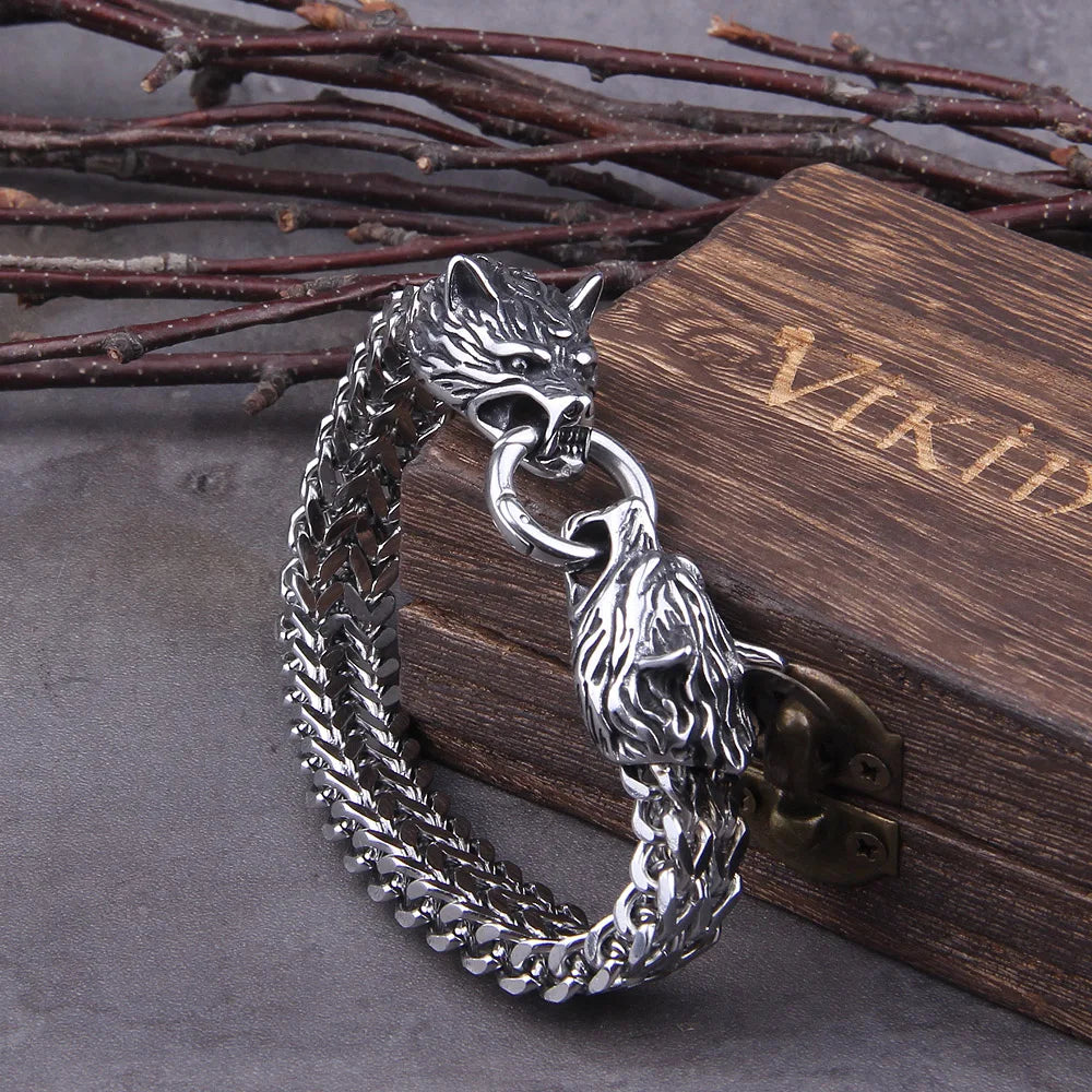 Wolf Statement Bracelet.