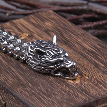 Wolf Statement Bracelet.