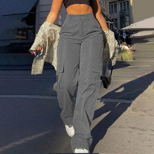 Straight Leg Cargo Pants.