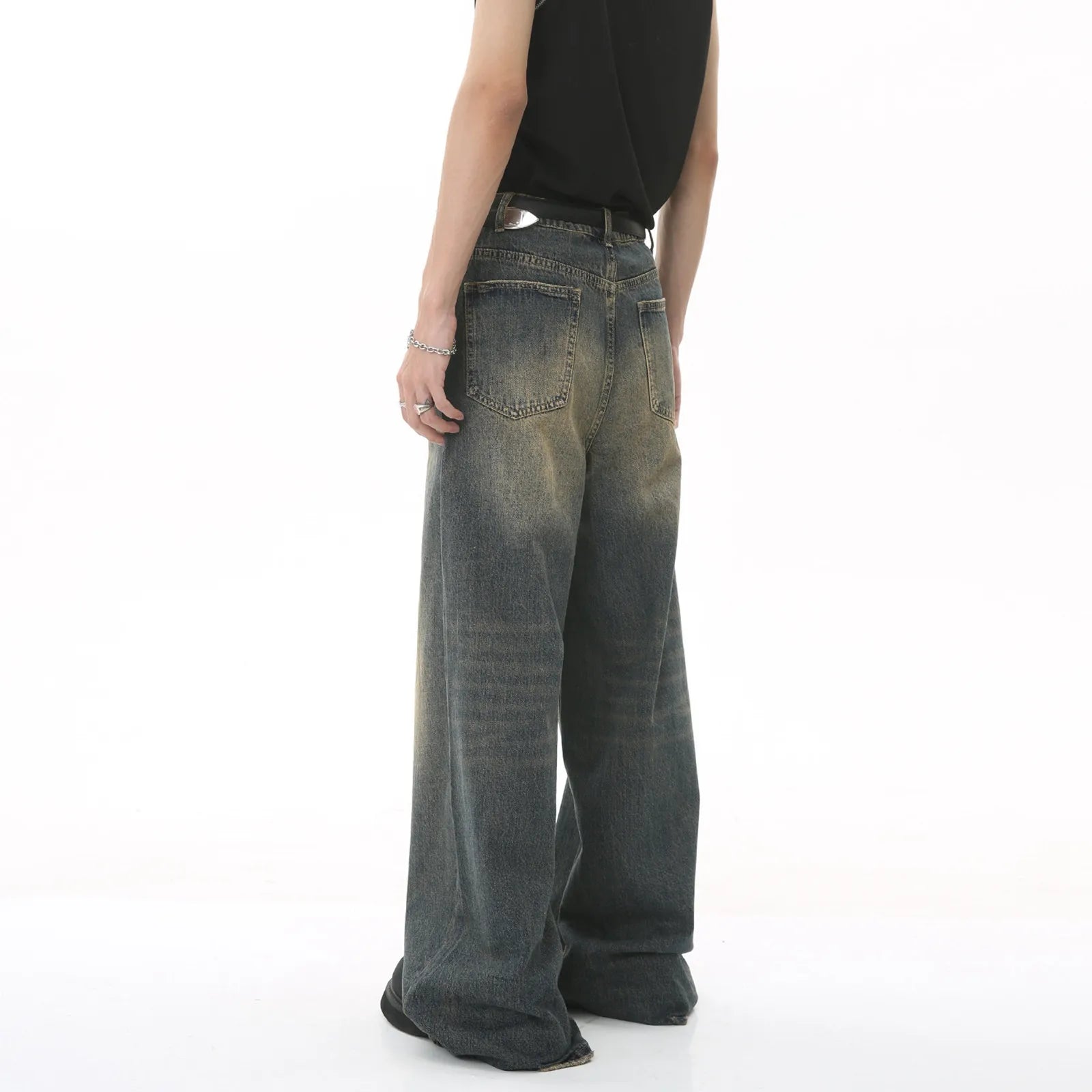 Vintage Baggy Denim Jeans.