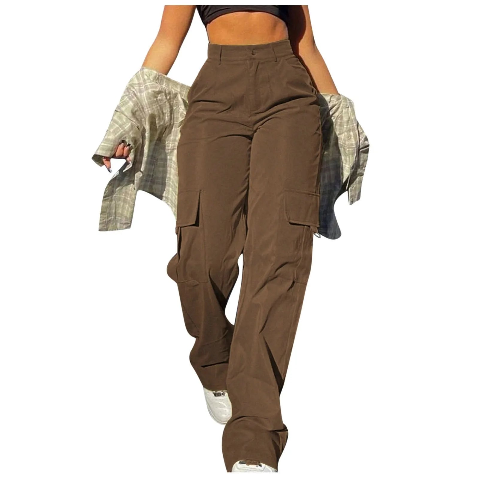 Straight Leg Cargo Pants.