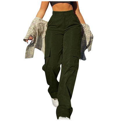 Straight Leg Cargo Pants.