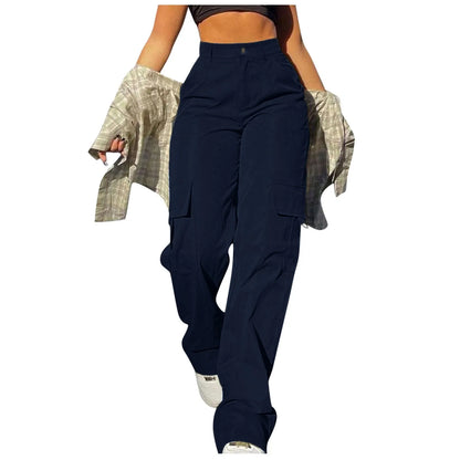 Straight Leg Cargo Pants.