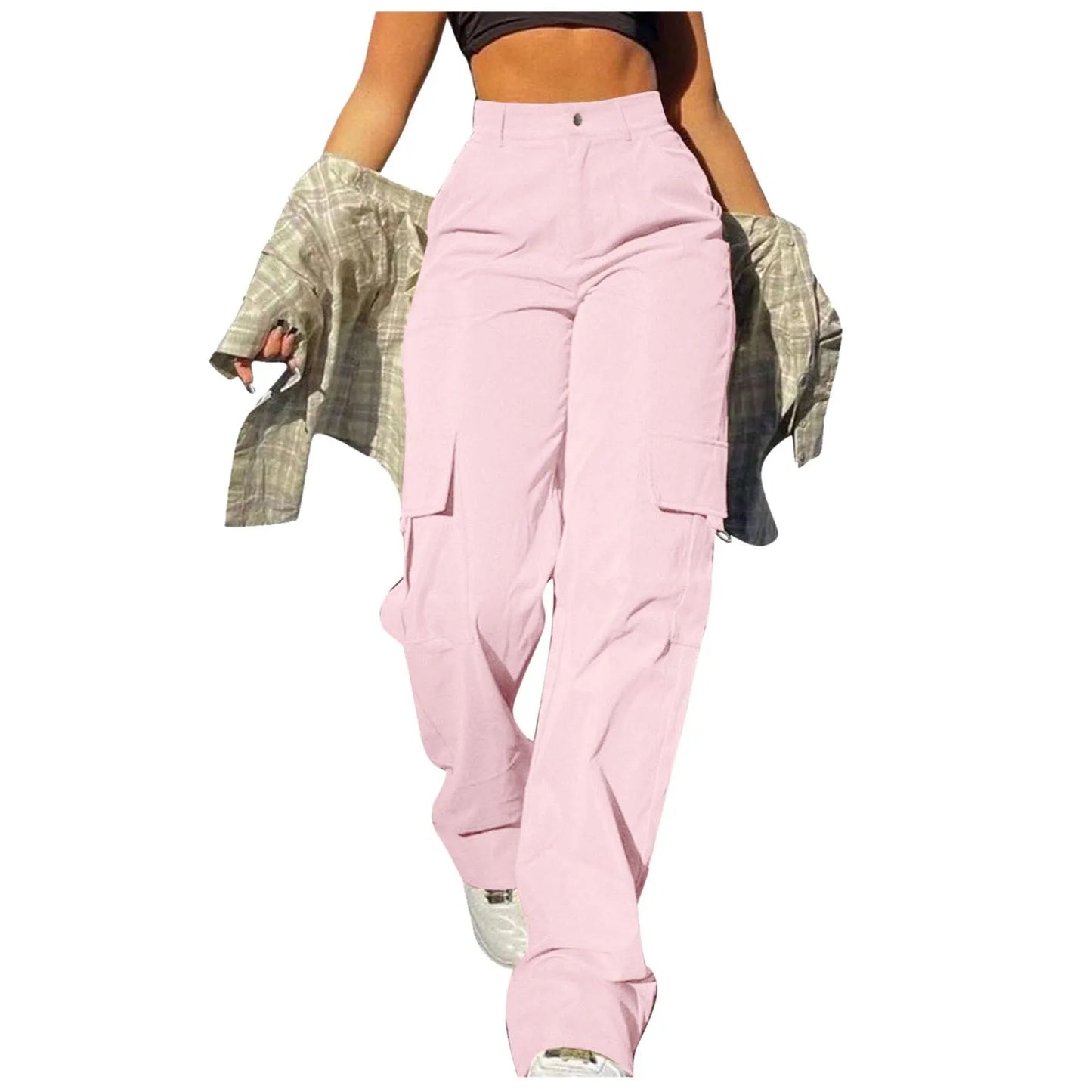 Straight Leg Cargo Pants.