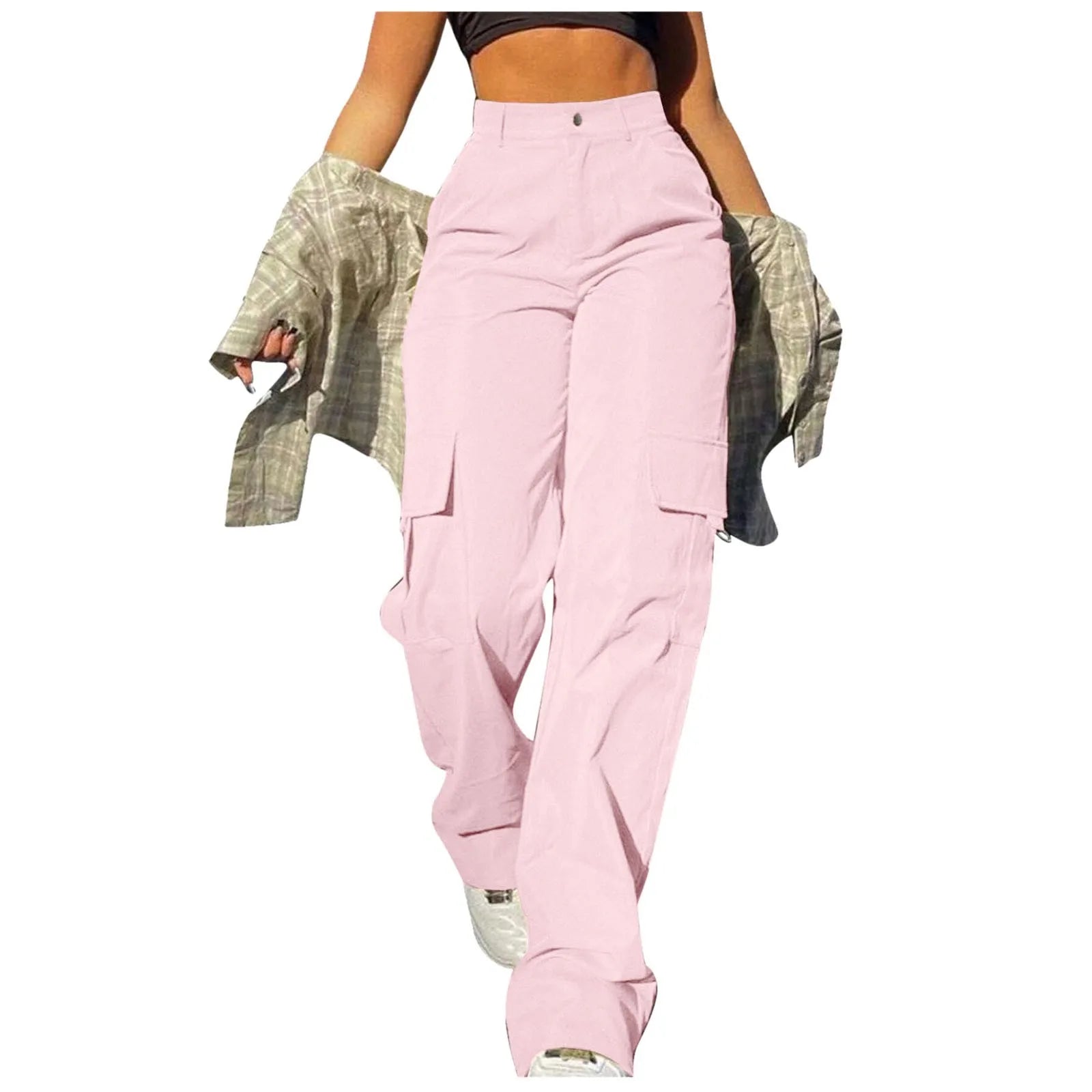 Straight Leg Cargo Pants.