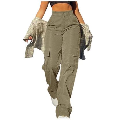 Straight Leg Cargo Pants.